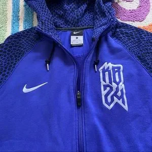 ウェア Nike MAMBA ZIP-UP HOODIE Nike Hoodie Mens Extra Large Black Purple Kobe Bryant Mamba